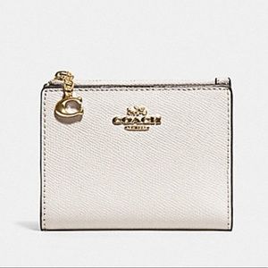 Coach Snap Card Case with Charm